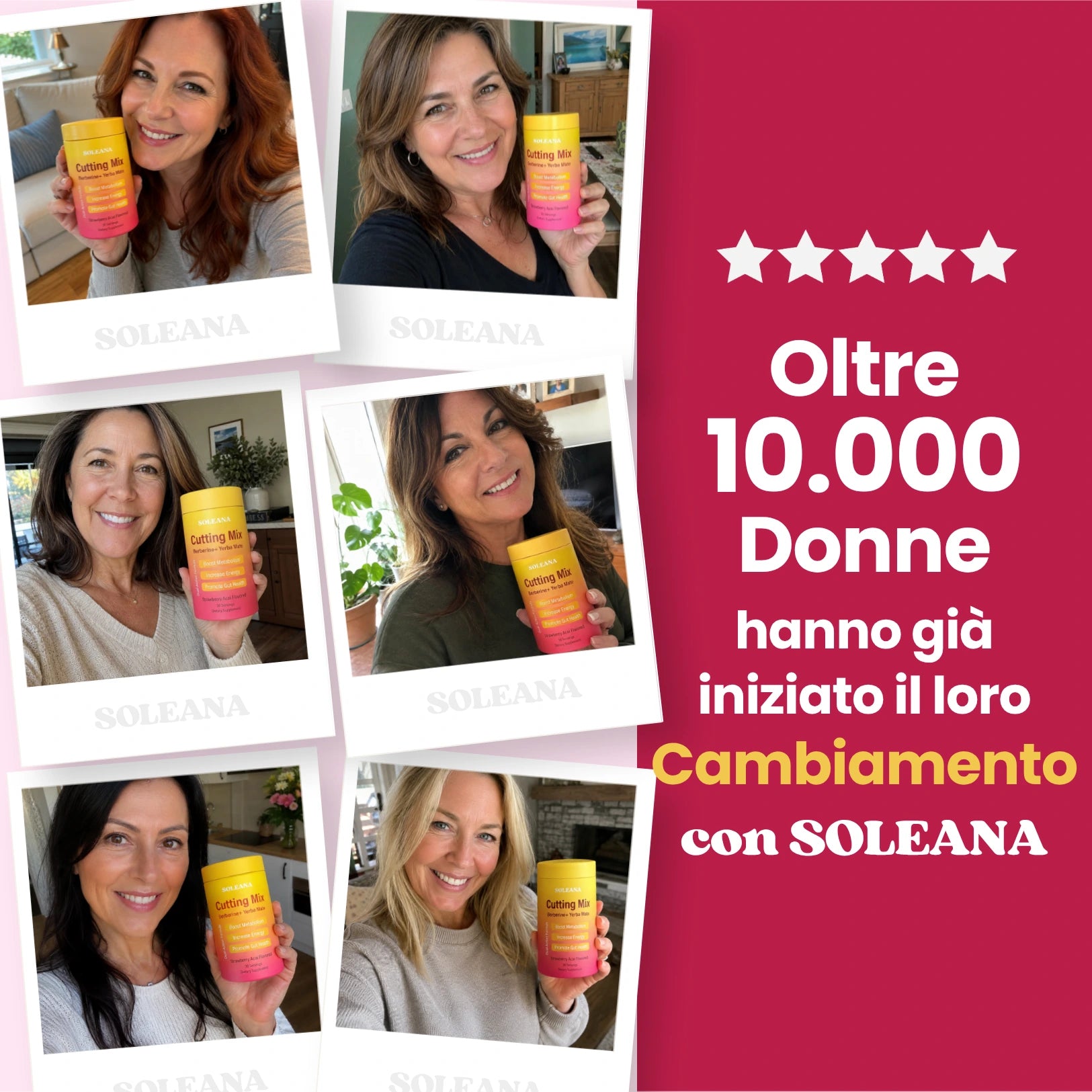 Mix solubile dimagrante e per il controllo dell'appetito